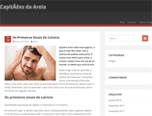Tablet Screenshot of capitaesdaareia.com.br